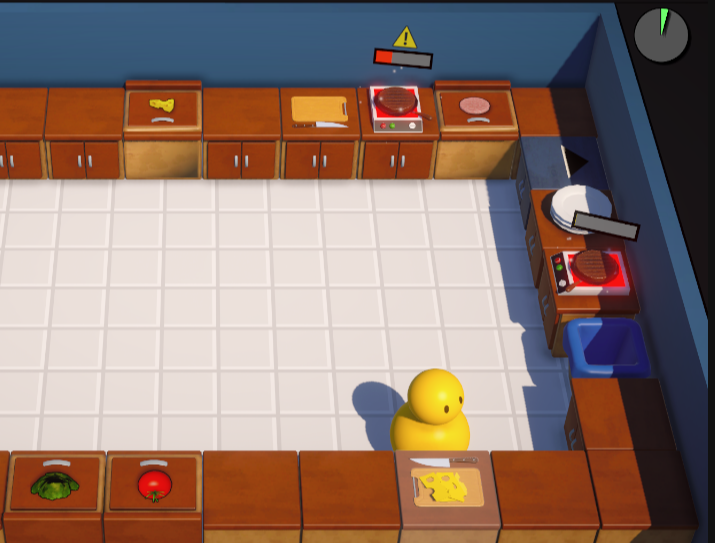Hell's Kitchen — kitchen sim work in progress